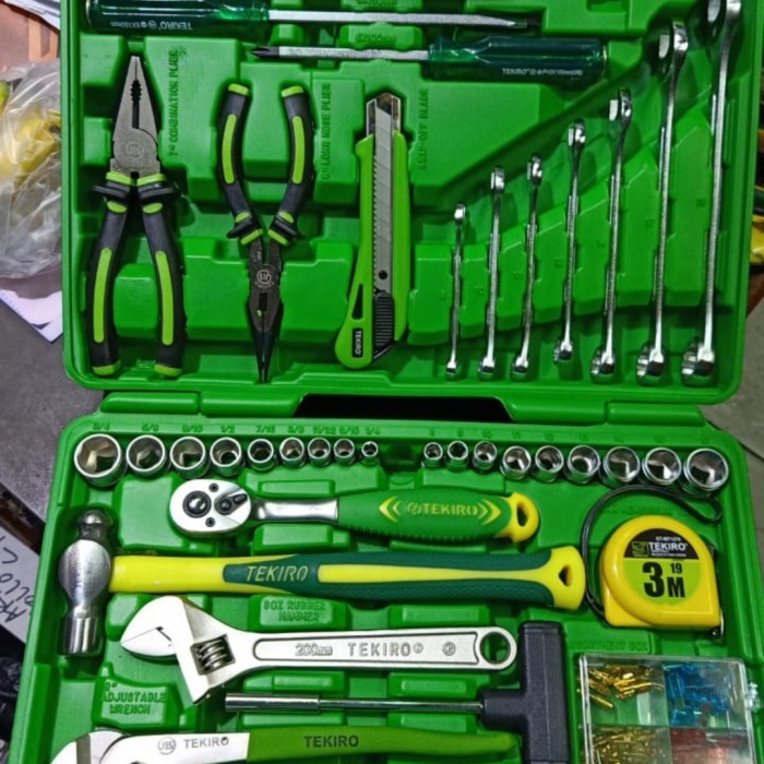 For Sale Tool Kit Set Tekiro / Tekiro Mekanik Tool 60 Pcs