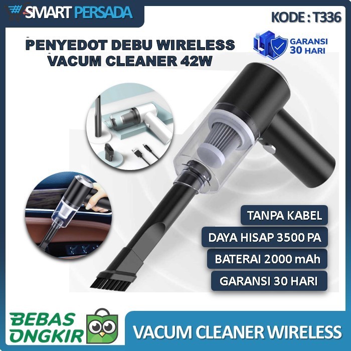 terbaru Vacum Cleaner Portable Tanpa Kabel Vakum Vacuum Fakum Sofa Mobil Kasur CS203