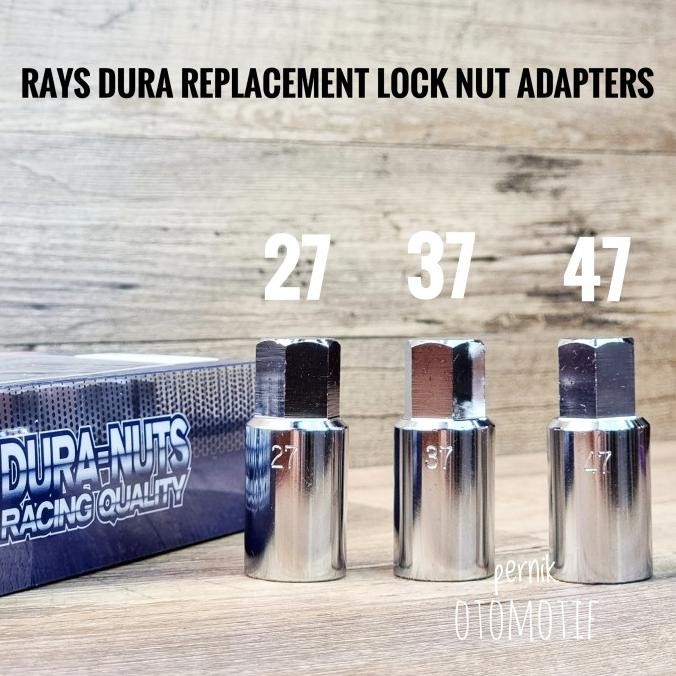 Adaptor - Rays Lock Key Adapter for Rays Duralumin M12 / Adaptor Kunci Baut Roda