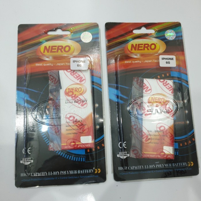 BATERAI IPHONE 6 DOUBLE POWER - NERO