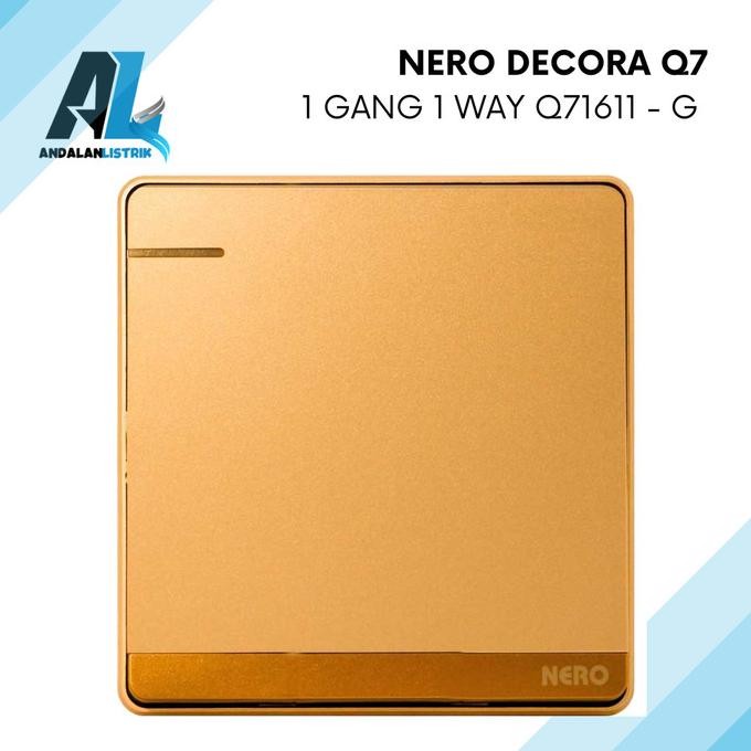 sale nero decora q7 gold saklar stop kontak
