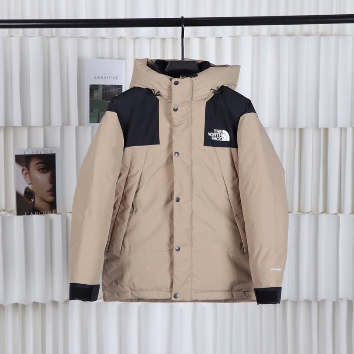 TNF The North Face 1990 Down Jacket Gunung Beige Black