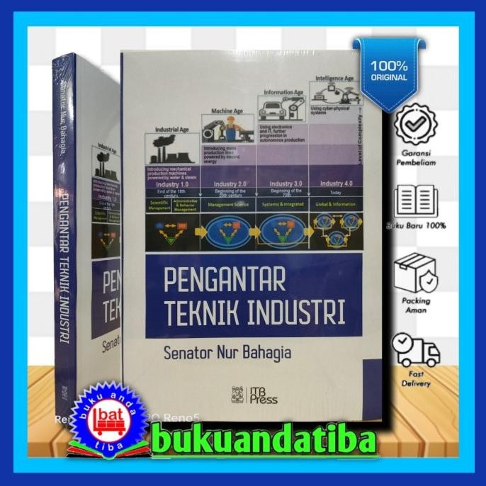 

Sale! BUKU PENGANTAR TEKNIK INDUSTRI - SENATOR NUR BAHAGIA - ITB PRESS - TERBARU