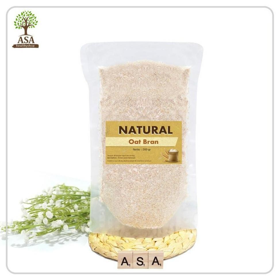 

Natural Oat Bran 500Gr
