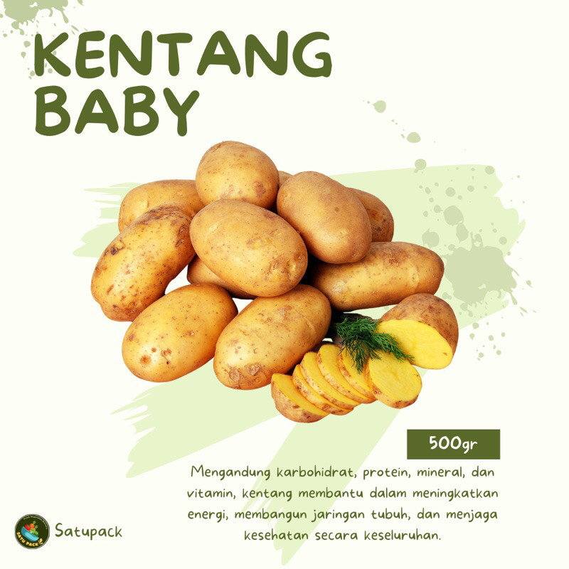 

KENTANG BABY / KENTANG MANIS - 500gr