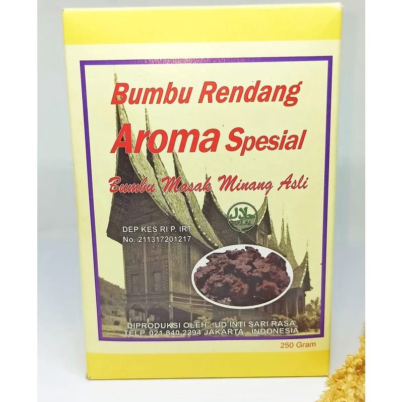 

Bumbu Masakan Rendang Khas Padang Aroma 1Kg (4 X 250Gr)