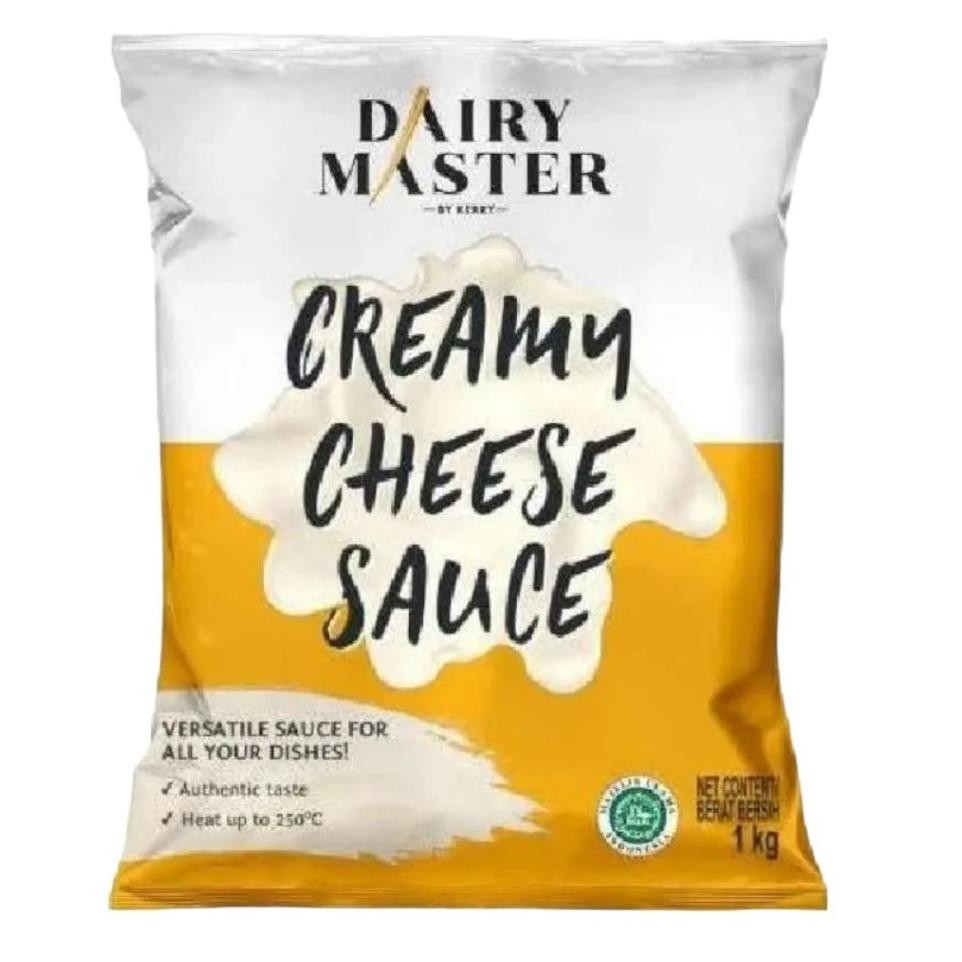 

Saus Saos Keju Cheddar Chedar Cheese Sauce Cair Dairy Master 500Gram 1Kg