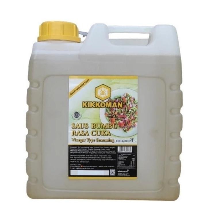 

Kikkoman Saus Bumbu Cuka 5L - Vinegar Type Seasoning 5L