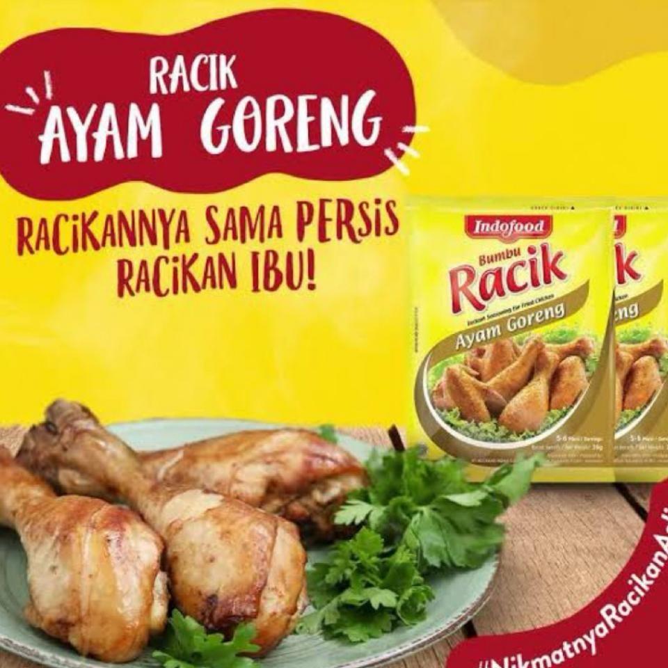 

Indofood Bumbu Racik 1 Dus Isi 200 Pcs