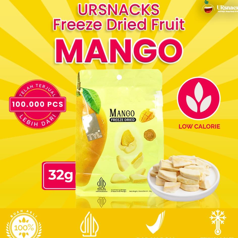 

Ursnas Freeze Dried Mango - Sna Keripik Buah Mangga Manggo