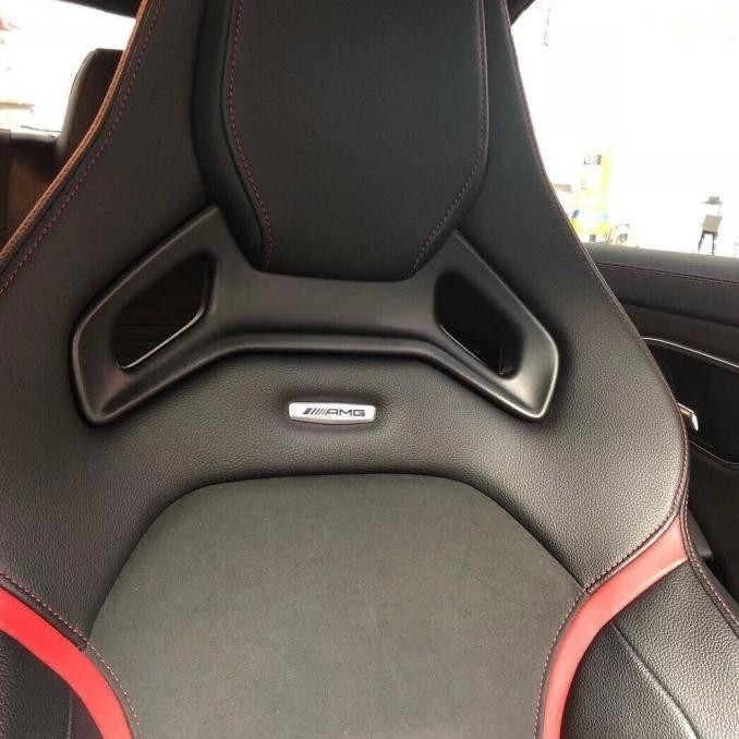 EMBLEM CAR SEAT MERCEDES BENZ AMG MERCEDES BENZ EMBLEM KURSI JOK MOBIL