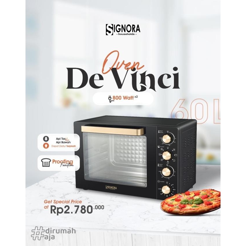 TERBARU - Oven Signora De Vinci