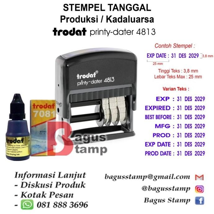 

TERMURAH - Stempel Expired / Tanggal Kadaluarsa FREE Tinta 25ml