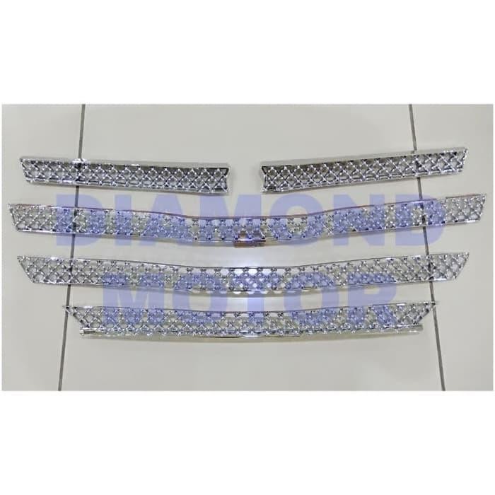 Grand New Innova 2014 List Garnis Cover Chrome Grill Depan Bentley