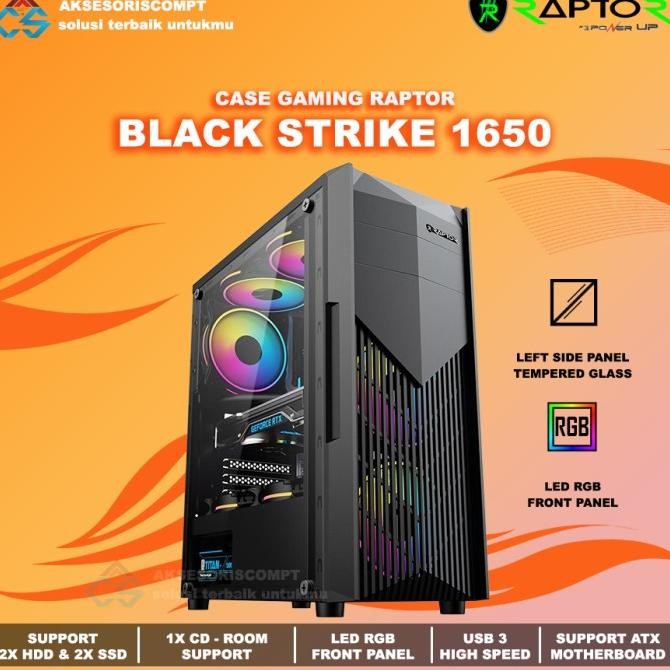 Casing Gaming PowerUp Raptor 1650 - Casing Gaming