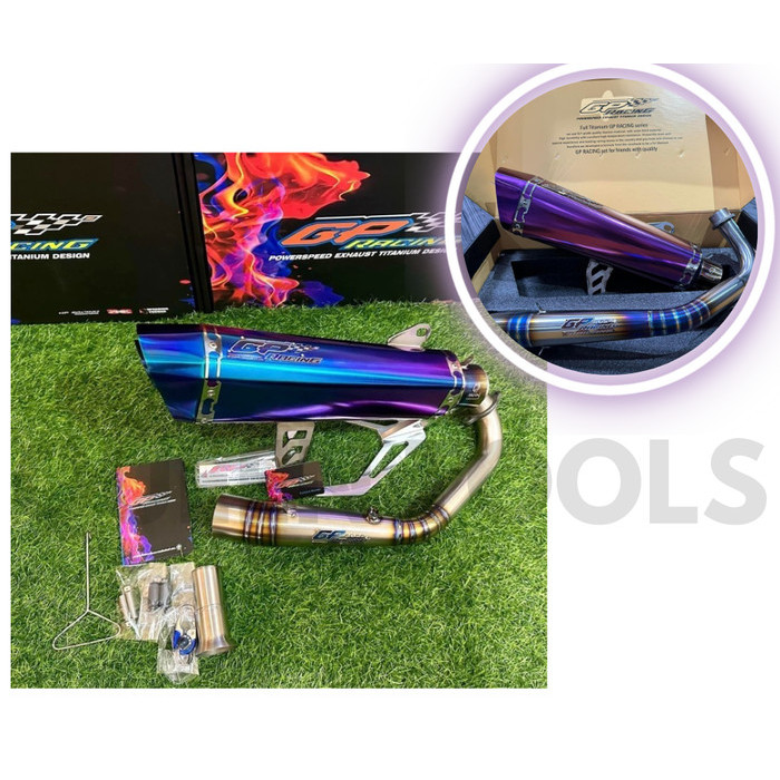 Knalpot GP Racing Titanium Xmax Gp Racing Original