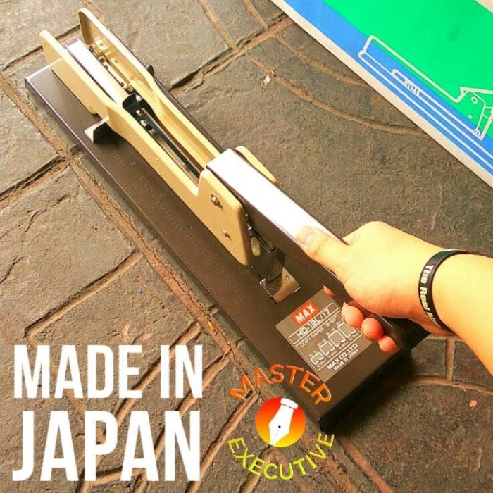 

Max JAPAN Hekter HD-12L/17 - Kapasitas 30 - 160 Lembar Stapler HD12L17