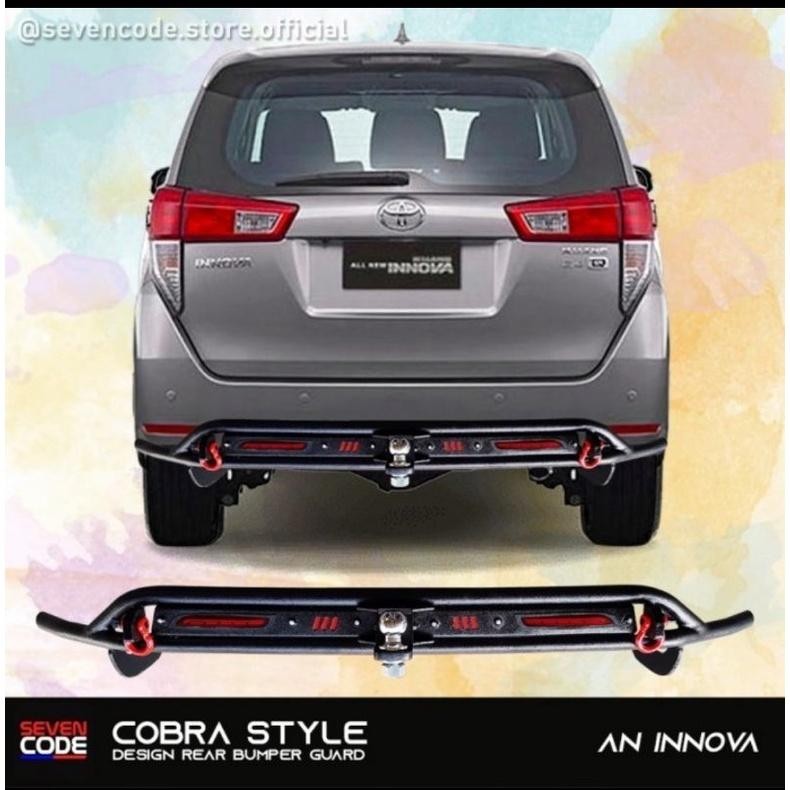 Bumper Guard Towing Cobra - Innova Reborn / Venturer / Innova Trd