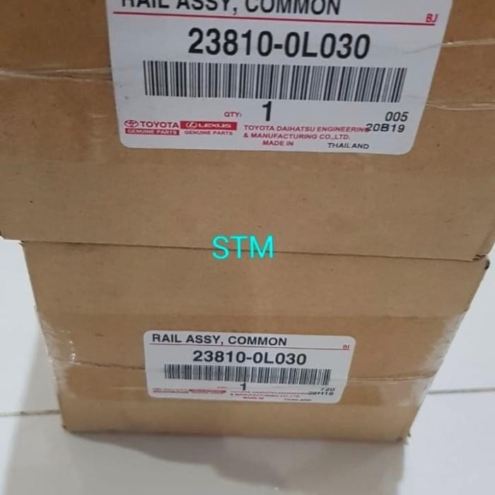 Commonrail Assy Innova/Hilux/Fortuner Asli 23810-0L030