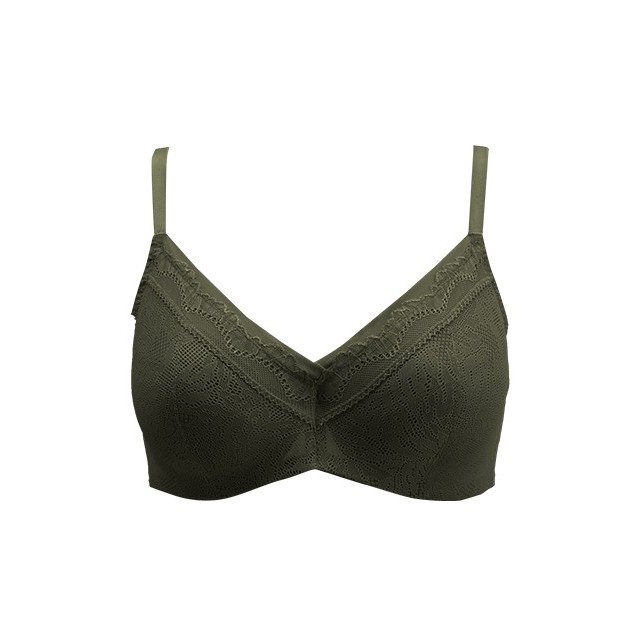 Bra Wanita Luludi Riona Bra LB 4121 - Full Cup - Wire - ARMY, 38B termurah