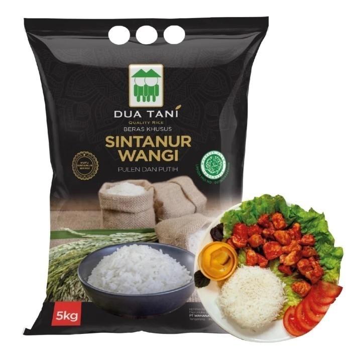 

Dua Tani Pandan Wangi Sintanur 5Kg - HALAL - Harga Grosir