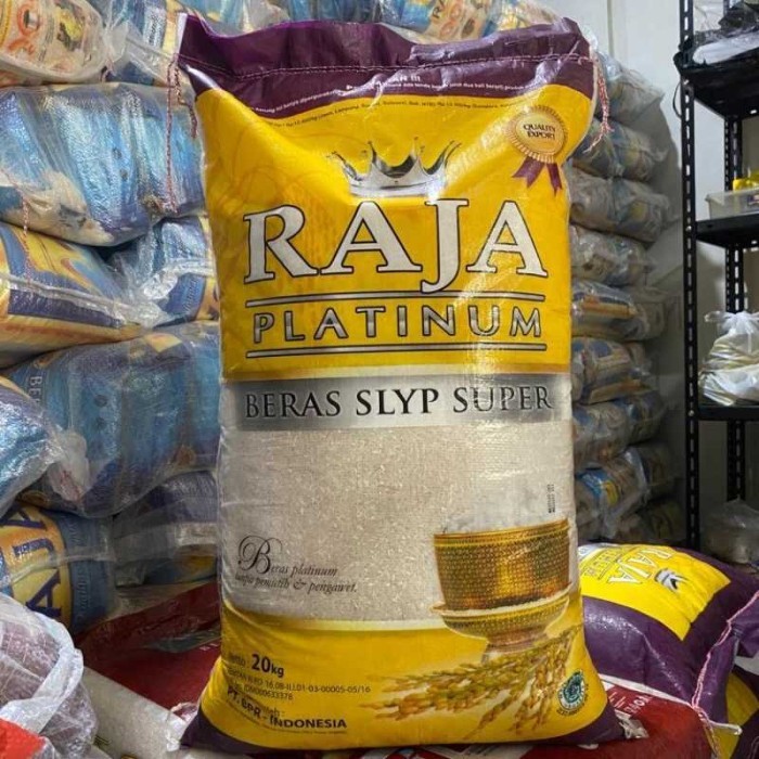 

Beras Raja Platinum 20kg (Gosend GrabExpress Semarang only)