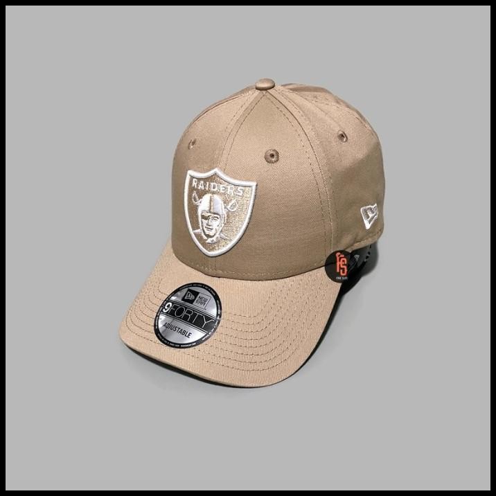 Topi New Era Original Lv Raiders Beige Uv White