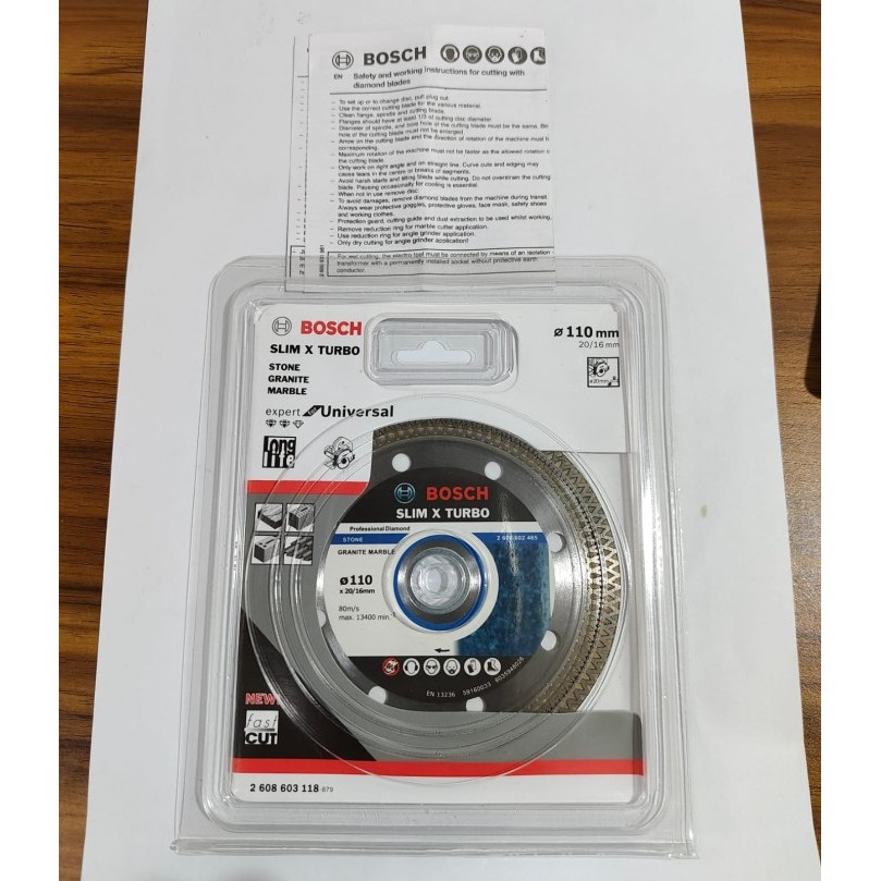 Diamond Wheel Bosch BATIK SLIM X TURBO Pisau Potong Keramik