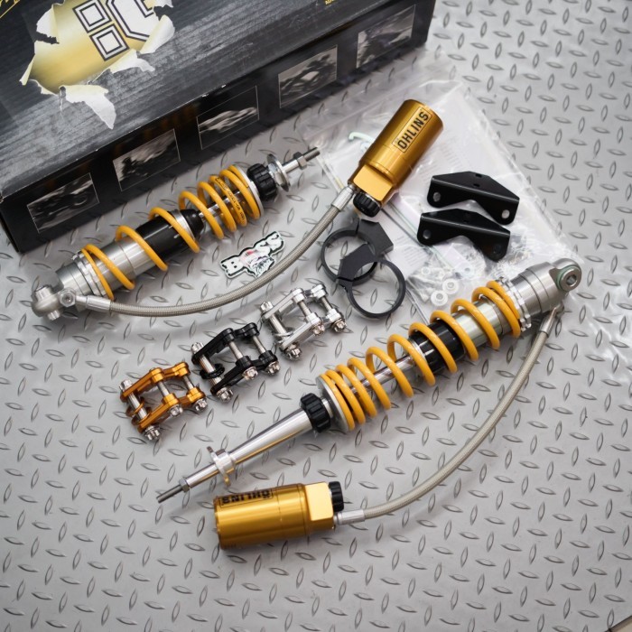 Shock Tabung Pisah Ohlins Front & Rear Vespa Sprint Primavera S LX LXV