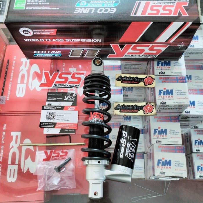 Shock Tabung Bawah YSS G-SERIES C-EURO Mio Beat Scoopy Xeon Lexi 300MM