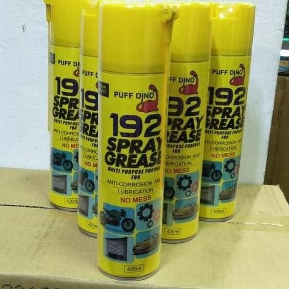 TERMURAH - PUFF DINO 192 SPRAY GREASE 100ML" 420ML