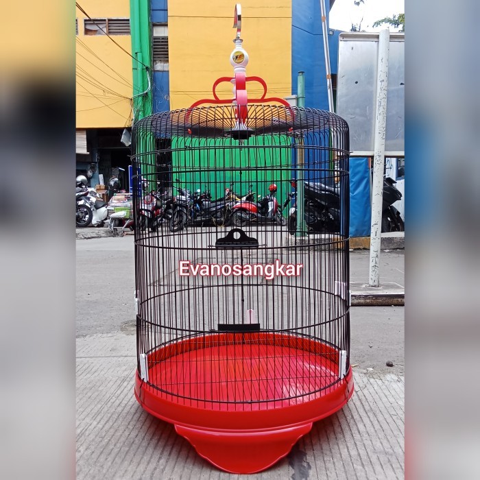 Sangkar burung murai JERUJI BESI no 2 tebok pvc
