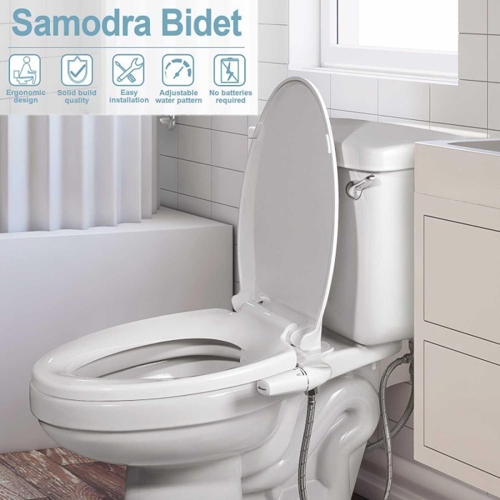 Semprotan Closet Duduk Shower Bidet 2 Hole 2 Mode Right Hand