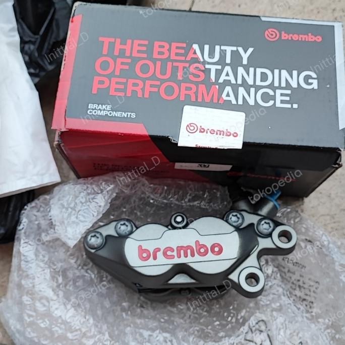 Kaliper Brembo 4 Piston 4p Original XMAX NMAX AEROX CBR250RR Lexi Mio