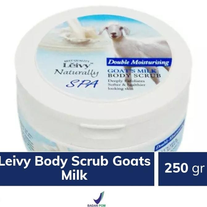 Sale Leivy Scrub - Leivy Lulur Mandi - Leivy Body Scrub Bpom Asli