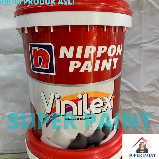 Cat Tembok Interior Vinilex Kembang Pastel Warna Putih 300 Ukuran 25Kg Murah Berkualitas