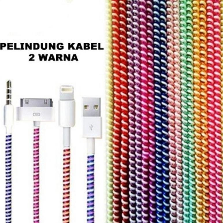 pelindung kabel cas 2 warna pelindung kabel headset asesoris kabel