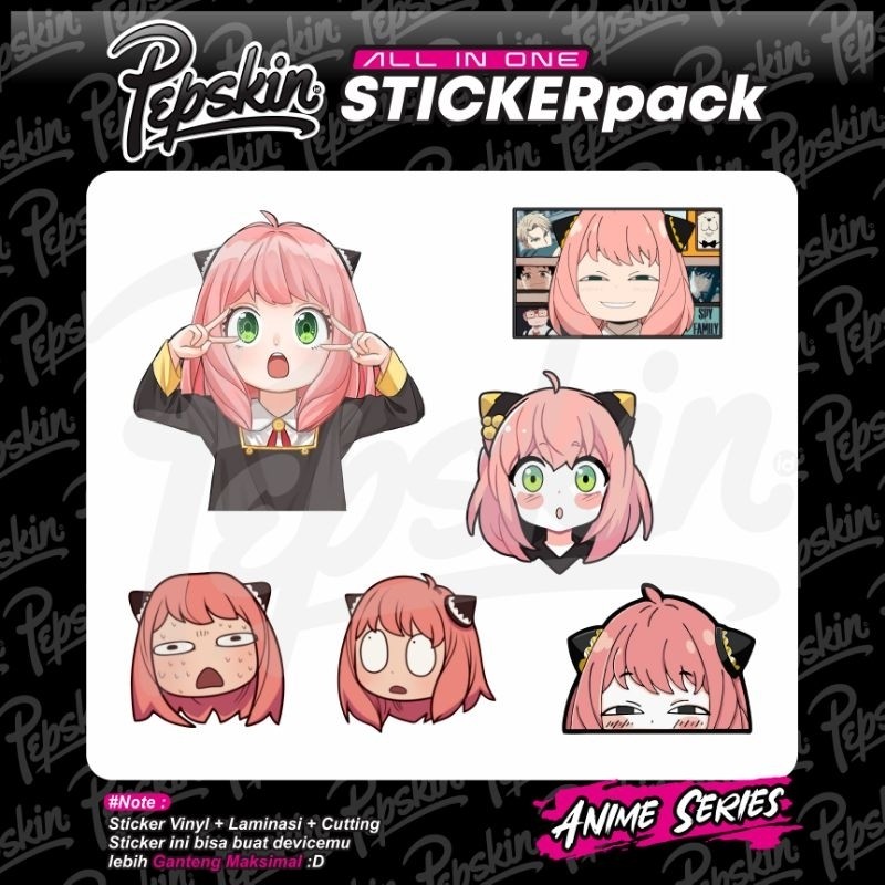 

*Fullbody* Pack All In One Anya Garskin Case/Stiker Premium Custom COD