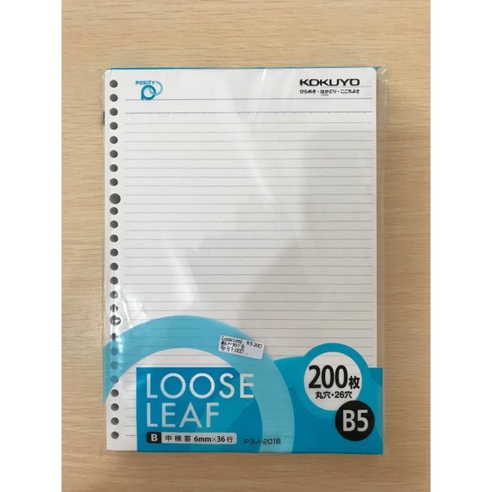 

TERBARU KOkuyo Loose leaf B5 200