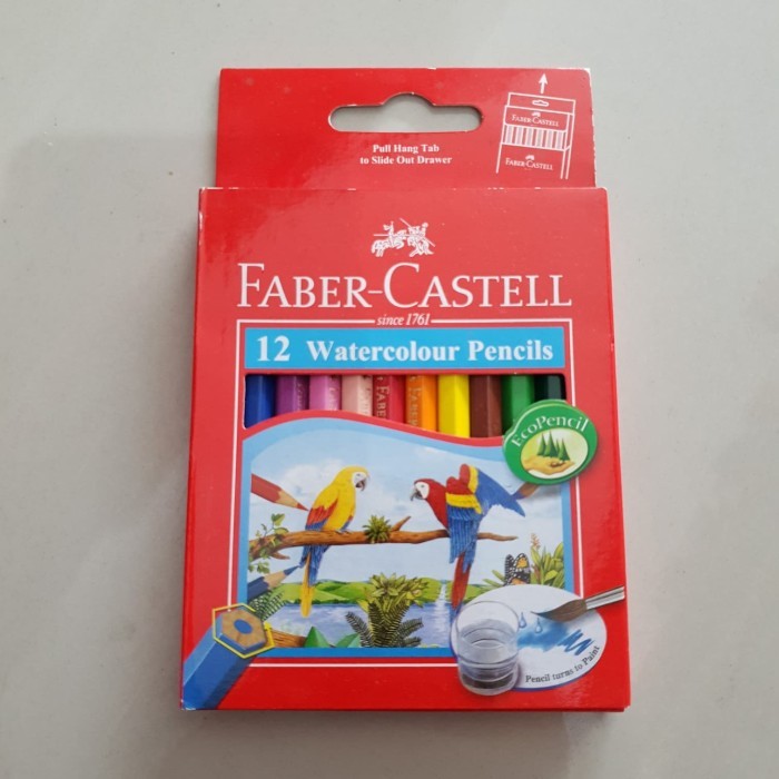 

TERBARU Faber Pensil Warna Watercolour Pencil 12S HOT SALE!
