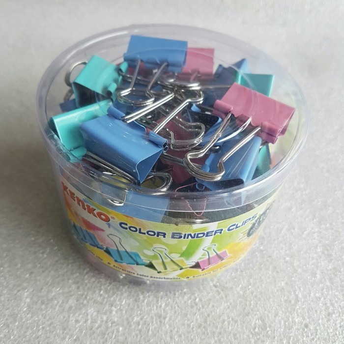 

TERBARU KENKO BINDER CLIPS COLOR NO.111-48C