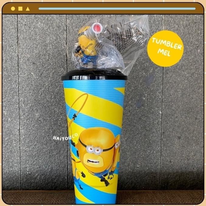 Tumbler Minion Despicable Me 4 XXI Cinema / Collectible Popcorn Bucket Minion / Merchandise XXI Mini