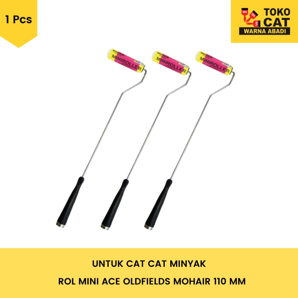 Ndk896 Kuas Rol Mini Ace Mohair Stok TerbatasNx907