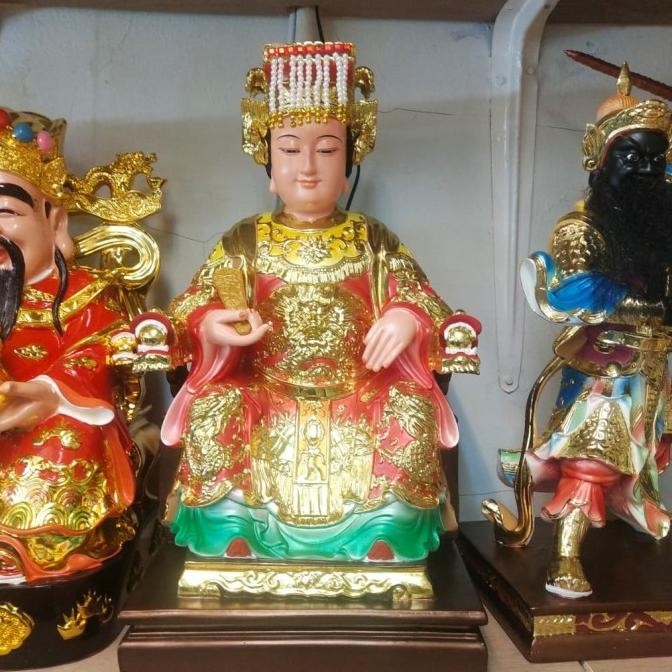 """] patung dewi samudera mazu macopo uk 16 inch fiber