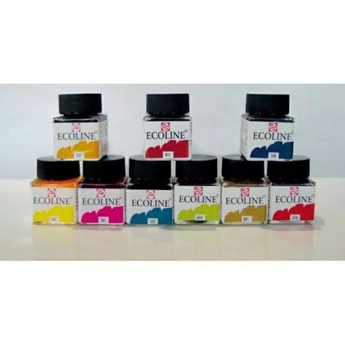 

TERBARU Royal Talens Ecoline 30 mL 1 fl oz. Liquid Watercolor Watercolour