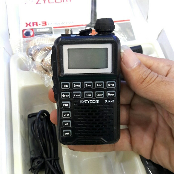HT ZYCOM XR3 VHF MODEL KECIL(FM TRANCEIVER)
