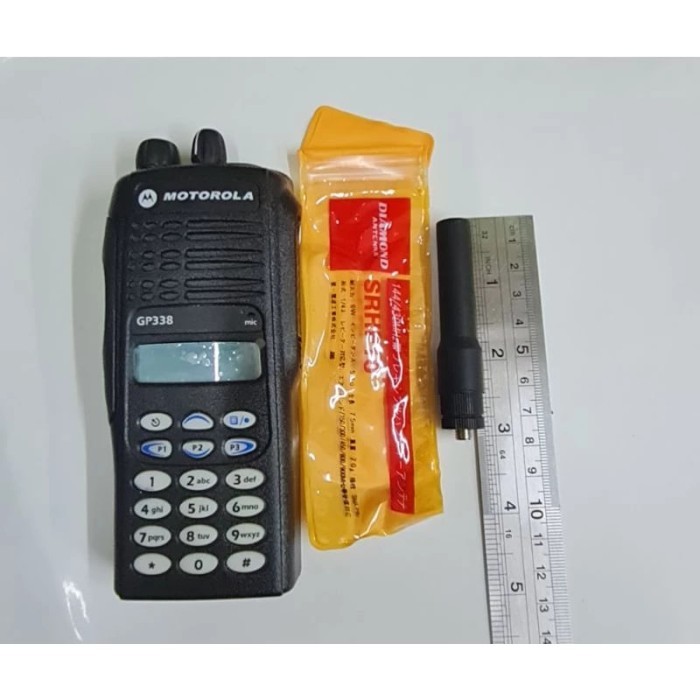 antena HT PENDEK Diamond MOTOROLA GP338 GP328 CP1660 CP1300 Dualband