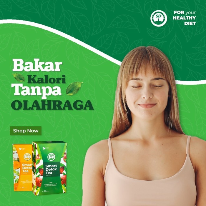Promo - Smart Detox Tea - Tea Diet Terbaik Aman Izin Bpom Termurah