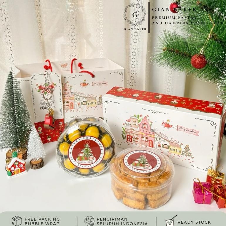 

rim hampers lebaran/imlek/natal toples 250gr / carol package