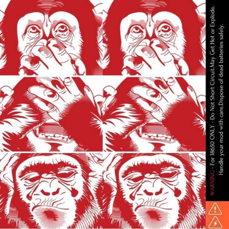 

*Fullbody* Jaka Stiker Wrap Baterai 18650 Random V2 Untuk Melindungxi Dan Mempercantik Battery Garskin Case/Stiker Premium Custom COD